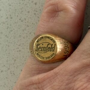 Tiffany & Co. Seinfeld Gold Ring